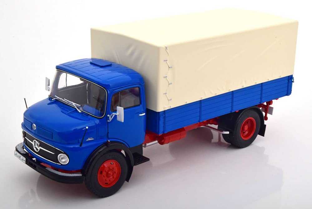 Amazon | Schuco 1/18 Mercedes Benz L911 pick up with canvas top